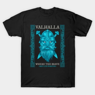 Viking Warrior Valhalla Norse Mythology Nordic Vikings T-Shirt